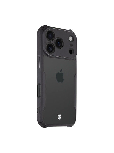 Tactical Tactical Quantum Stealth Tok Apple iPhone 18 Pro Clear/Black számára