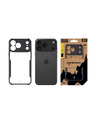 Tactical Tactical Quantum Stealth Tok Apple iPhone 18 Pro Max Clear/Black számára