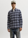 Jack & Jones Flanel kockás férfi ing navy