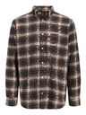 Jack & Jones Flanel kockás férfi ing barna