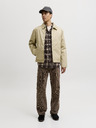 Jack & Jones Flanel kockás férfi ing barna