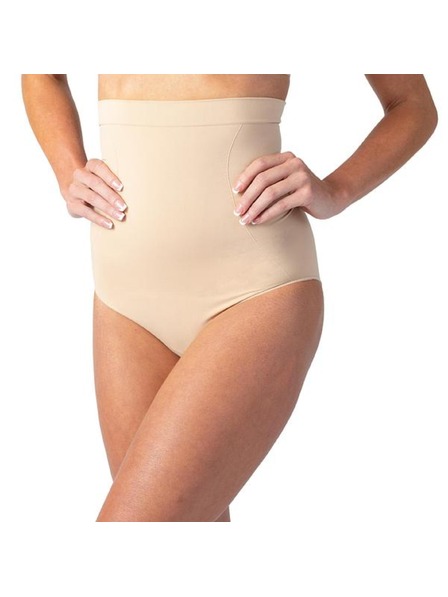 Bellinda INVISIBLE SILHOUETTE HIGH WAIST THONG - Női formáló magasított tanga - testszín