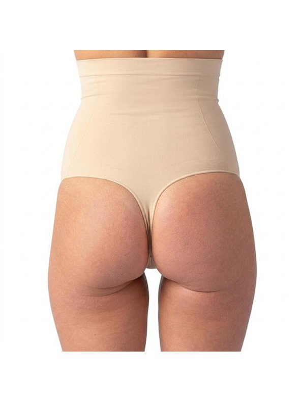 Bellinda INVISIBLE SILHOUETTE HIGH WAIST THONG - Női formáló magasított tanga - testszín
