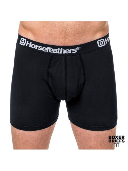 Horsefeathers Boxer Dynasty Long 3Pack - heather anthracite