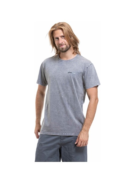 Meatfly Meatfly férfi póló Core Pewter Acid Wash