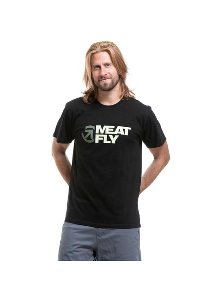 Meatfly Meatfly férfi póló Revital Black / Green