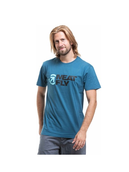 Meatfly Meatfly férfi póló Revital Super Teal