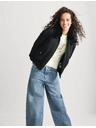 Marks & Spencer Bomber kabát műszőrmés nyakgallérral, Stormwear™ technológiával (6–16 éves) Marks & Spencer fekete