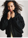Marks & Spencer Bomber kabát műszőrmés nyakgallérral, Stormwear™ technológiával (6–16 éves) Marks & Spencer fekete
