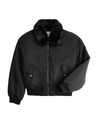 Marks & Spencer Bomber kabát műszőrmés nyakgallérral, Stormwear™ technológiával (6–16 éves) Marks & Spencer fekete