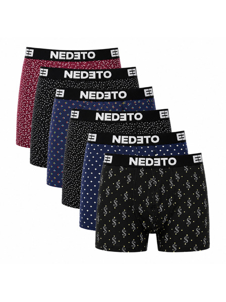Nedeto Hat darab - Nedeto férfi boxeralsó többszínű