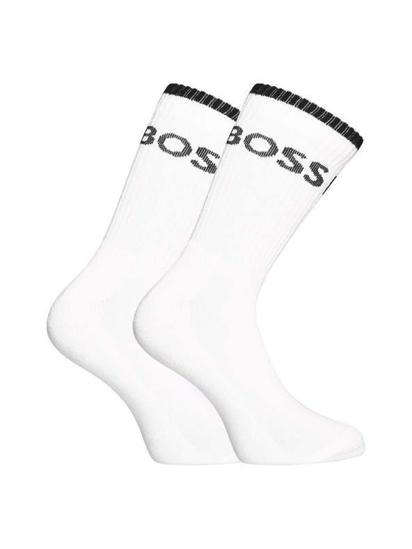 BOSS Hatcsomag - BOSS hosszú fehér zokni