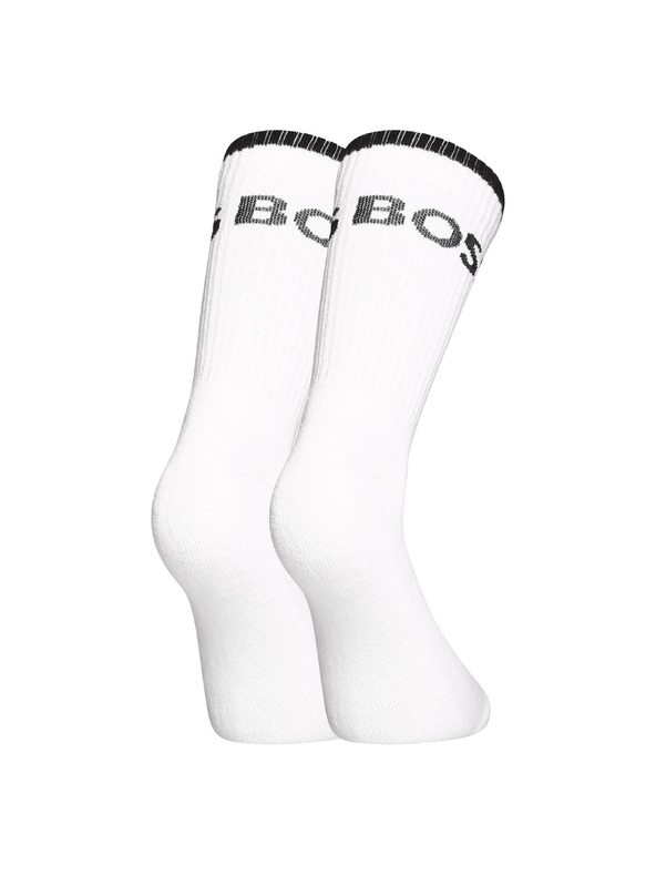BOSS Hatcsomag - BOSS hosszú fehér zokni