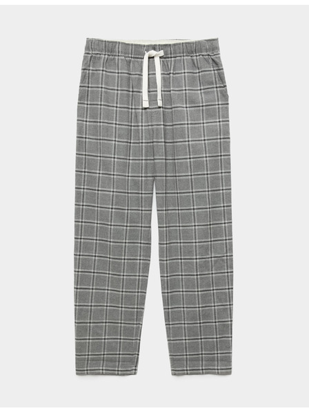 Marks & Spencer Marks & Spencer szürke kockás otthoni nadrág 100% pamutból