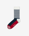Happy Socks Half Stripe Zokni